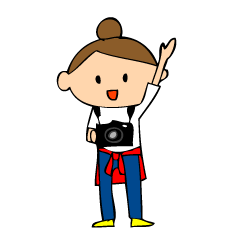 [LINEスタンプ] カメラ女子の画像（メイン）