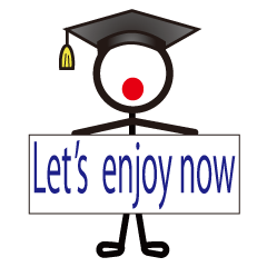 [LINEスタンプ] 学生諸君 ～Let's enjoy now～