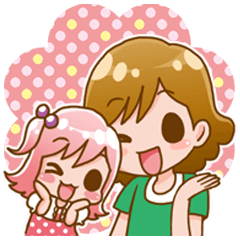 [LINEスタンプ] 女子ママスタンプ