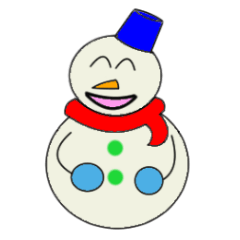 [LINEスタンプ] スキーとスノーボードを楽しむ雪だるまの画像（メイン）