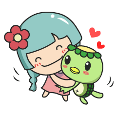 [LINEスタンプ] Miu Miu flower and  Mr. Monster II