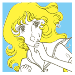 [LINEスタンプ] 少女漫画 クールシリーズ vol. 2の画像（メイン）