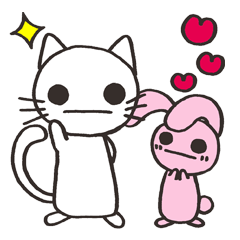 [LINEスタンプ] にゃーやの画像（メイン）