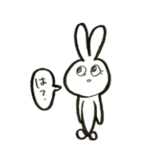 [LINEスタンプ] KUZU USA -クズウサスタンプ-