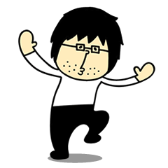 [LINEスタンプ] 眼鏡のおじさんは好きですか？の画像（メイン）