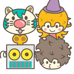 [LINEスタンプ] みんなともだち〜ねこもロボもドラゴンも〜