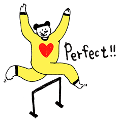 [LINEスタンプ] Cheerdancing Boy