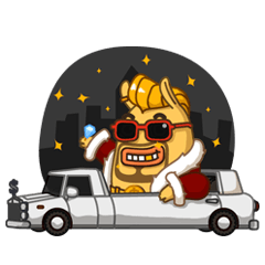 [LINEスタンプ] Rich King