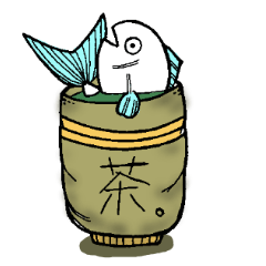 [LINEスタンプ] 華麗な魚生活