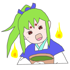 [LINEスタンプ] 守護霊ちゃんの画像（メイン）