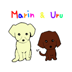 [LINEスタンプ] Marin ＆ Uru