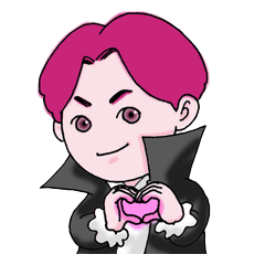 [LINEスタンプ] Pink boy