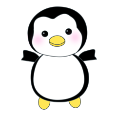 [LINEスタンプ] Penguin baby lovely