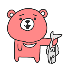 [LINEスタンプ] かわいいクマだよの画像（メイン）