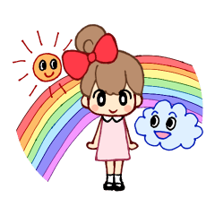 [LINEスタンプ] 明日天気になあれ