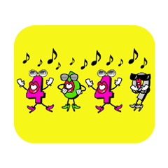 [LINEスタンプ] 数字キャラスタンプ