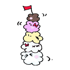 [LINEスタンプ] candy popの画像（メイン）