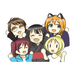 [LINEスタンプ] hanayeung and her friends ver.2