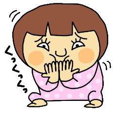 [LINEスタンプ] 水玉タイツ女子
