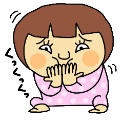 [LINEスタンプ] 水玉タイツ女子の画像（メイン）