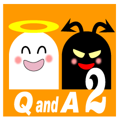 [LINEスタンプ] Q＆A No.2