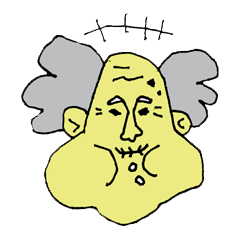 [LINEスタンプ] じいさま