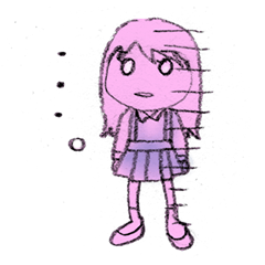 [LINEスタンプ] 少女図鑑