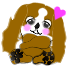 [LINEスタンプ] 愛犬の「ムー」です