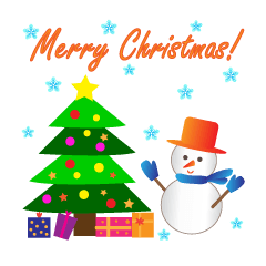 [LINEスタンプ] メリークリスマス, ハッピーニューイヤー