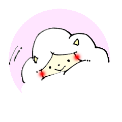 [LINEスタンプ] マコのモコモコひつじ