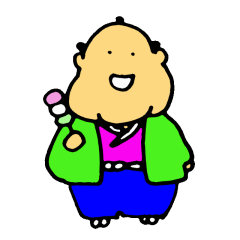 [LINEスタンプ] ふとっちょ侍の画像（メイン）