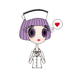 [LINEスタンプ] NURSE NURSE