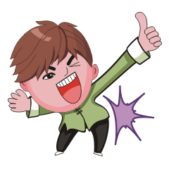 [LINEスタンプ] Taichi Boy