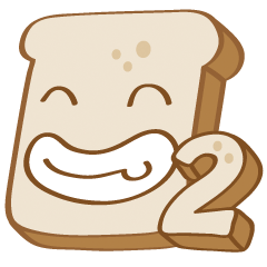 [LINEスタンプ] Angie Bread 2の画像（メイン）