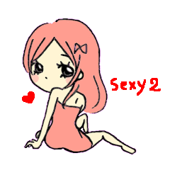 [LINEスタンプ] セクシーレディ 2