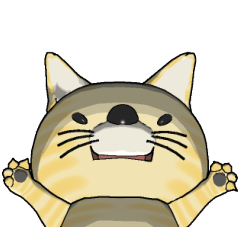 [LINEスタンプ] 猫の「とら太」は横浜生まれ（横浜弁？）の画像（メイン）