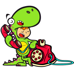 [LINEスタンプ] Dino Boy