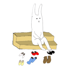 [LINEスタンプ] うさぎさんたち