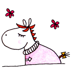 [LINEスタンプ] love horse 2の画像（メイン）