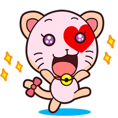 [LINEスタンプ] キュートな子猫キャンキャン