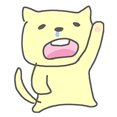 [LINEスタンプ] 鼻水にゃんこさん