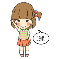 [LINEスタンプ] NICHA NICHA Funny Life En