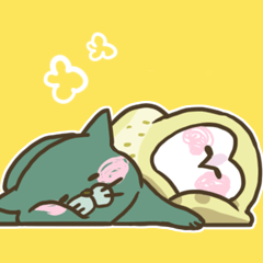 [LINEスタンプ] やまいもとかぎしっぽ2