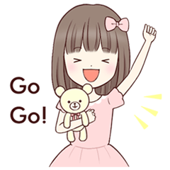 [LINEスタンプ] Little girl☆3