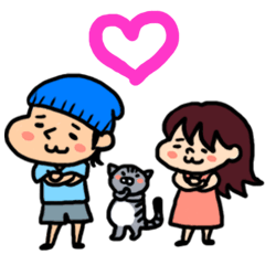 [LINEスタンプ] 共働きカップルの日常の画像（メイン）