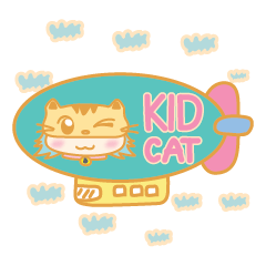 [LINEスタンプ] kidcatの画像（メイン）