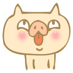 [LINEスタンプ] ぶたちんの画像（メイン）