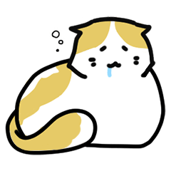 [LINEスタンプ] ネコのすころん