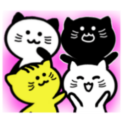 [LINEスタンプ] にゃんこの日常会話