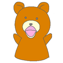 [LINEスタンプ] おねがいパペットさんの画像（メイン）